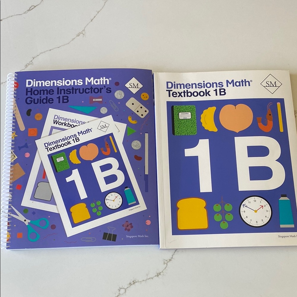 Dimensions Math 1B Home Instructor’s Guide & Textbook